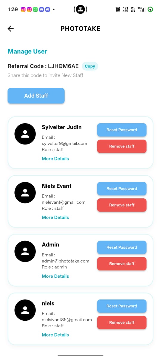 Manage User